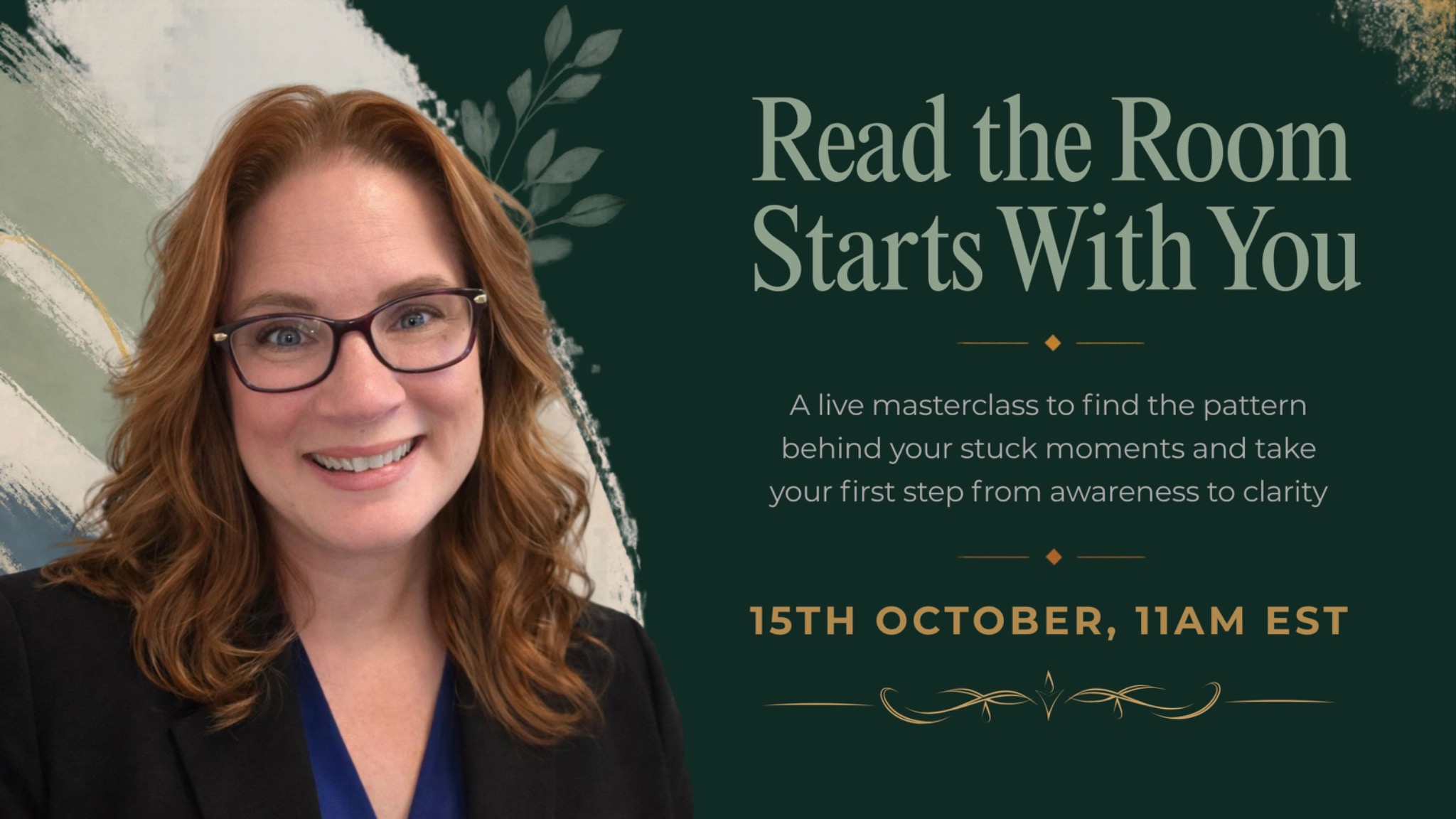 Read the Room Starts With You masterclass with Renee Hollis